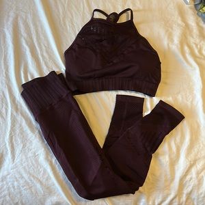 Athleta Legging and Bra set